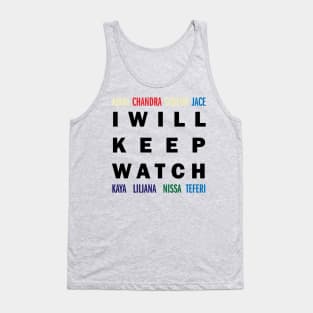 Oath of Gatewatch MTG I Will Keep Watch V2 Tank Top